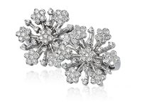 Pendientes Pasquale Bruni Mujer Prato Fiorito in Oro blanco Diamante 1292B - 1292B